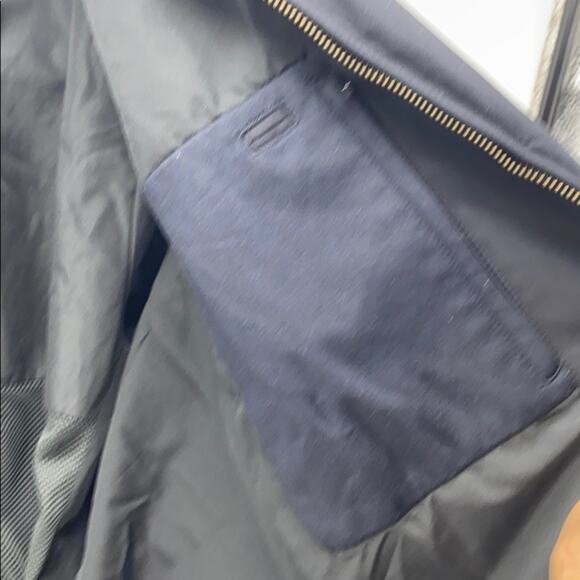 Banana Republic polyester black zip up jacket classic lightweight size XL - Picture 8 of 8